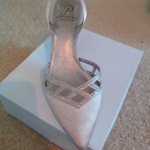 Adrianna Papell Slingbacks Nude/Sand NWT